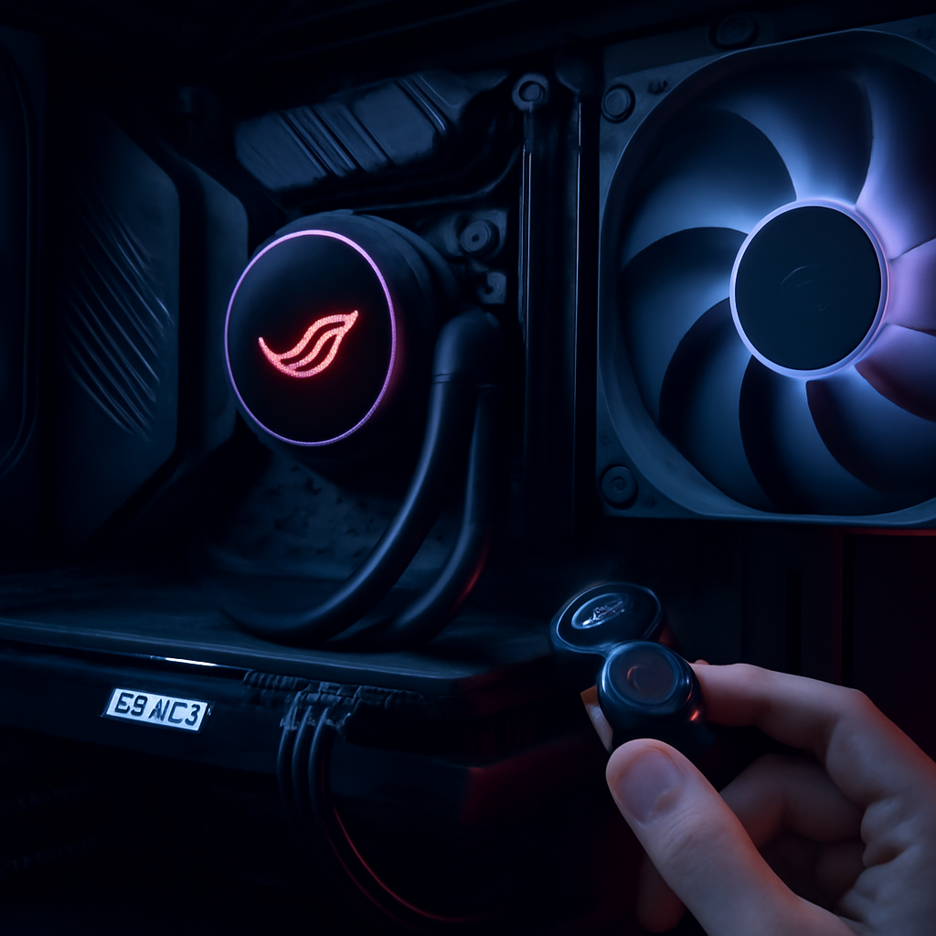 Nové Asus ROG Strix LC IV AIO chladiče přináší bezdrátový Q-Connector pro snadnější instalaci
