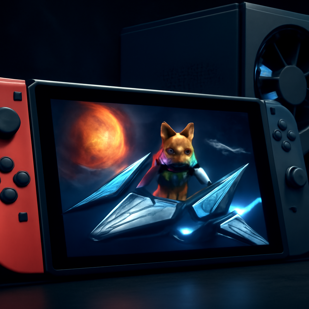 Star Fox na Switch 2 ukazuje nové vizuální možnosti konzole
