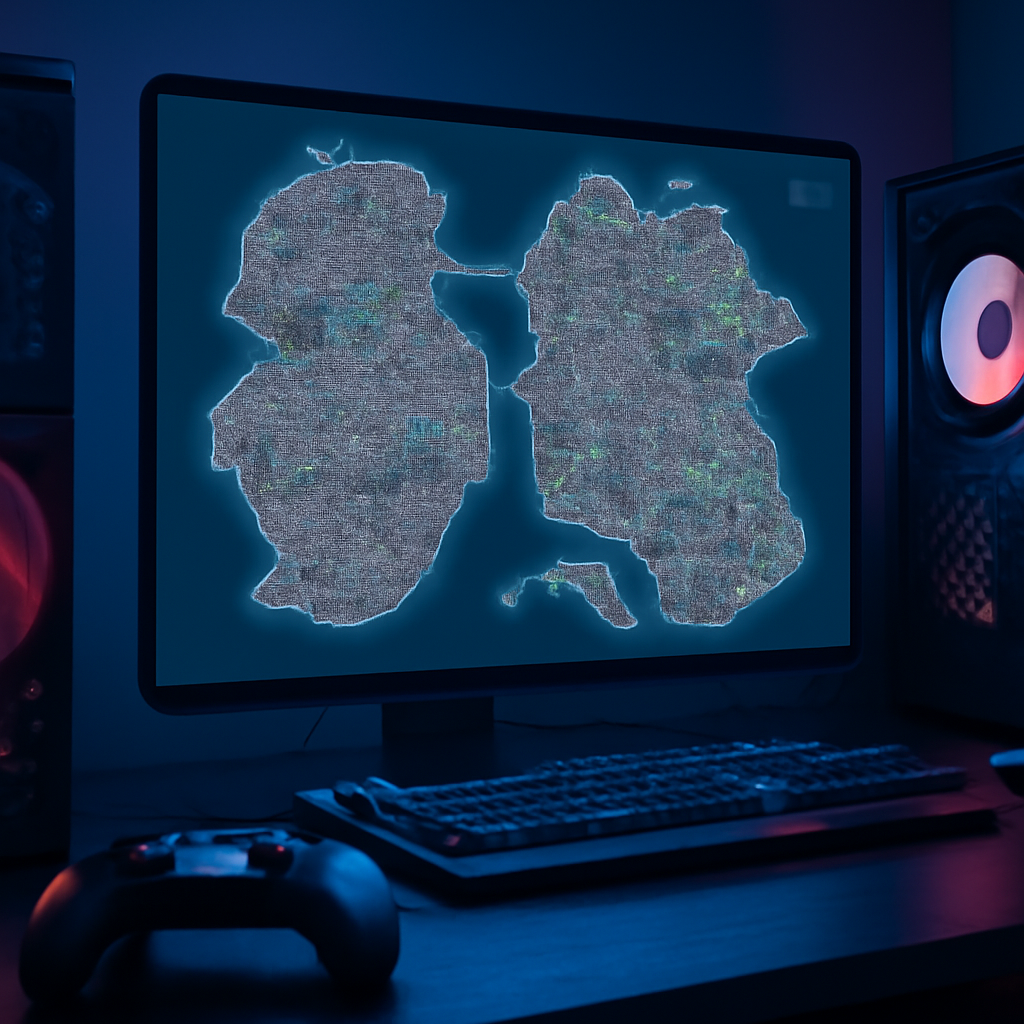 Nepotvrzený leak: Fanoušci sestavují interaktivní mapu GTA 6